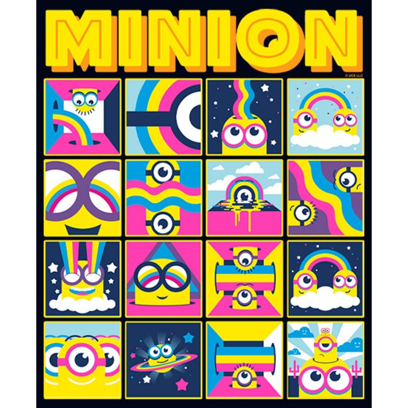 Girl's Minions: The Rise of Gru Rainbow Panels T-Shirt, 2 of 5