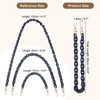 Unique Bargains Acrylic Chain Replacement Luxury Handbag Purse Handle Strap 1 Pc - 2 of 4