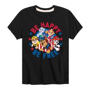 Boys' - Paw Patrol - Americana Short Sleeve Graphic T-Shirt - 1 of 4