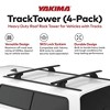 Yakima TrackTower Heavy Duty Roof Rack Tower for Vehicles with Tracks, Pack of 4 - 4 of 4