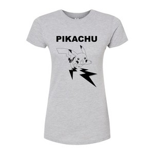 Women's - Pokémon - Pikachu Engage Fitted Graphic T-Shirt - 1 of 3