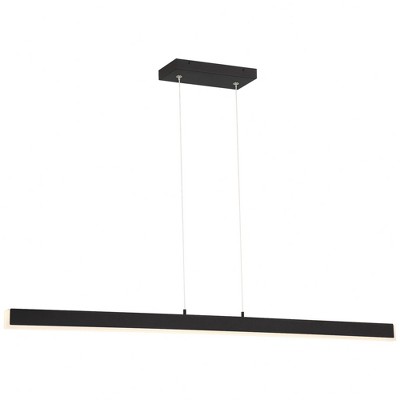 Access Lighting Illume 1 - Light Pendant in  Matte Black