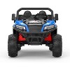 24V 4WD Electric Ride On Dump Truck with Remote Control, 2-Seater Kids Ride On Car for Ages 3+, Birthday Gift - 2 of 4