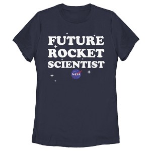 Women's NASA Future Rocket Scientist of the Stars T-Shirt - 1 of 4