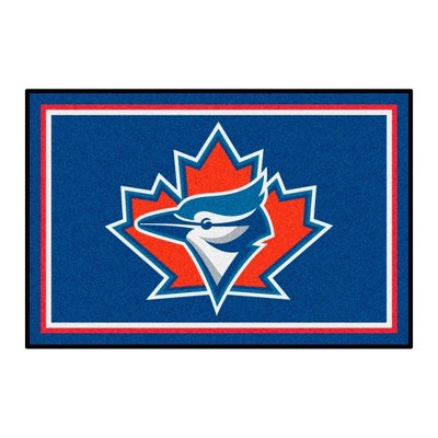 MLB Toronto Blue Jays 4'x6' 1997 Retro Collection Plush Area Rug