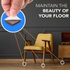 SereneLife 133 Pcs Felt Furniture Pads - Self-Adhesive, Anti-Scratch Furniture Pads - Brown & Beige - 3 of 4
