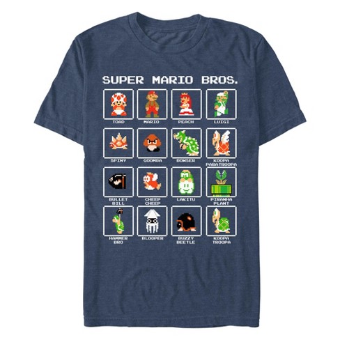 Men's Nintendo 8-Bit Characters T-Shirt - image 1 of 4