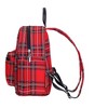 Signare USA Red Royal Stewart Tartan Daypack Backpack - 3 of 4