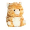 Aurora Mini Gingersnap Kitten Rolly Pet Round Stuffed Animal Orange 5.5 ...
