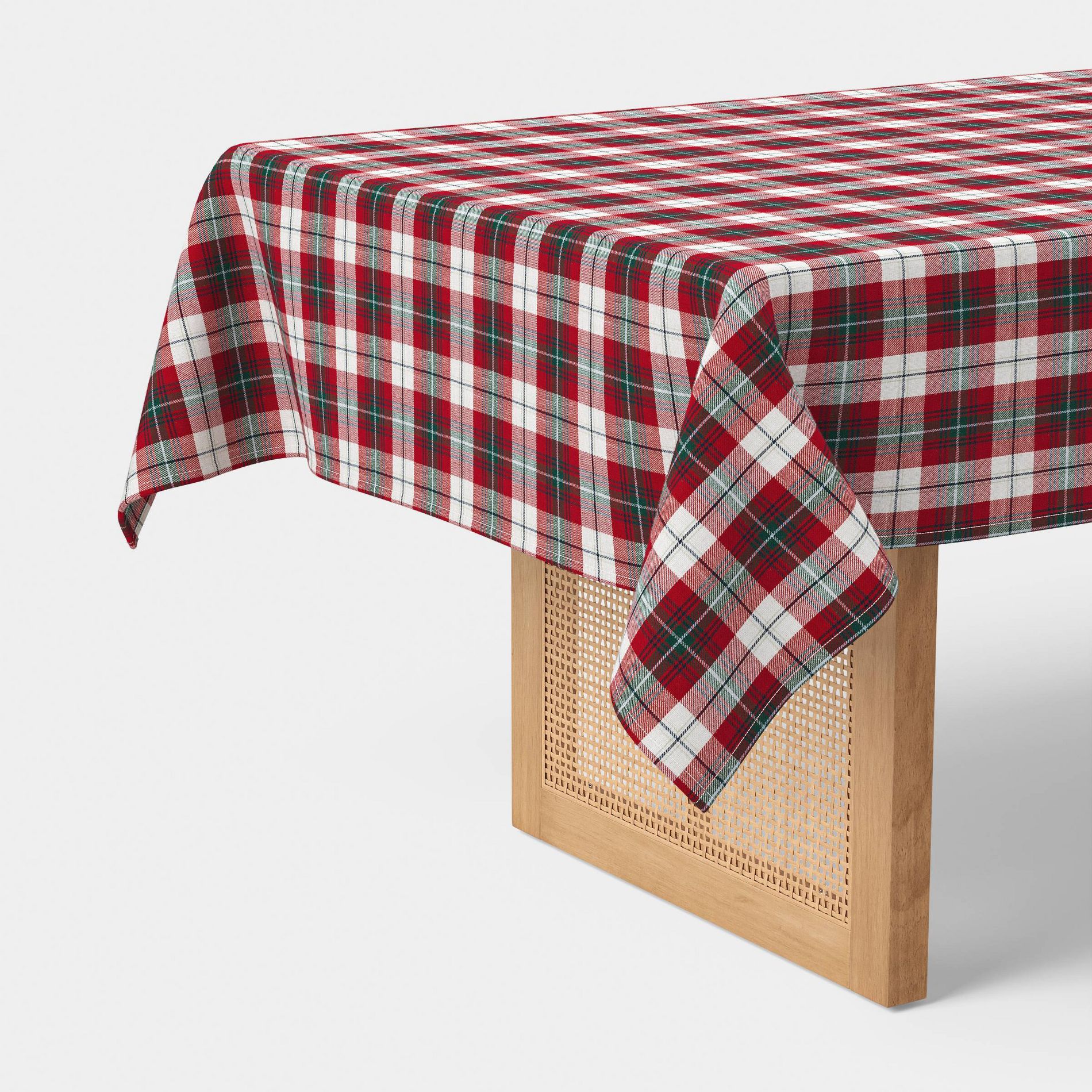 120"x60" Tablecloth Plaid - Threshold™