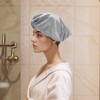 Unique Bargains Women Durable  Shower Cap for Hotel Travel 2pcs - 4 of 4