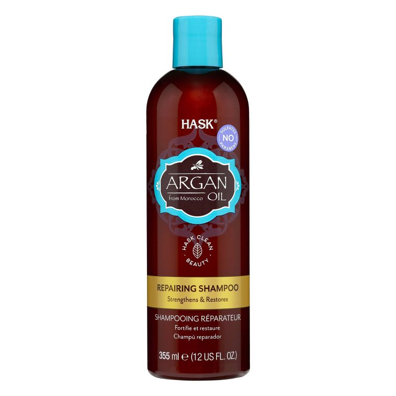Hask Argan Oil Repairing Shampoo - 12 fl oz, 1 of 6