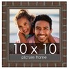 PosterPalooza | 10x10 Modern Bamboo Picture Frame, UV Acrylic, 5 Finishes - 2 of 4