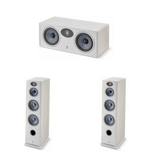 Focal Vestia N4 Towers (Light Wood) Pair And Focal Vestia Center Channel - 1 of 4