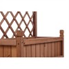 YONWAY Raised Garden Bed, Elevated Wooden Planter Box for Outdoor Plants Flowers Fruits Vegetable Herb Growing - 4 of 4