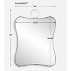 Uttermost Talia Brass Vanity Mirror - 3 of 4