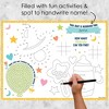 Big Dot of Happiness Colorful Baby Shower - Paper Gender Neutral Party Coloring Sheets - Activity Placemats - Set of 16 - 2 of 4