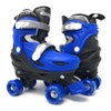 Chicago Skates Deluxe Kids' Quad Roller Skate Combo Set - Black/Blue - image 2 of 4