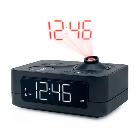 Project Time Table Clock Black Capello Target