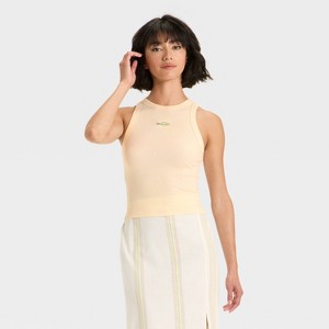 Women's Slim Fit Knit Tank Top - A New Day™ - 1 of 4