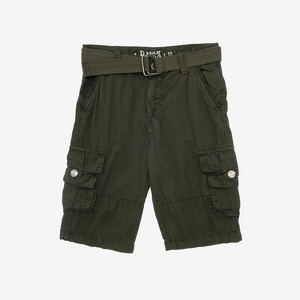 RAW X Boy's Belted Twill Cargo Shorts - 1 of 4