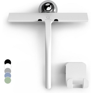 Shower Squeegee for Glass Doors, 11 Inch Silicone Window and Bathroom Cleaning Squeegee with Modern Design - 1 of 4