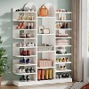 Hommoo 13-Tier Freestanding Shoe Rack White - 3 of 4