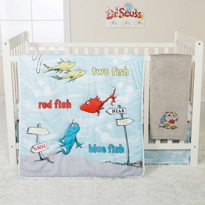 shark crib bedding set