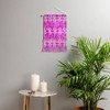 11" x 15.5" Small Schatzi Justine Mark Fiber Wall Hanging Brown/Pink - Deny Designs: Modern Polyester Decor, Vertical Orientation - 2 of 4