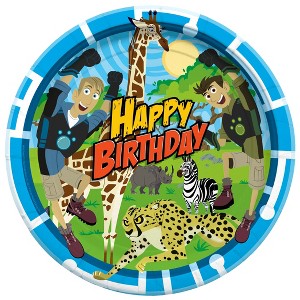 Treasures Gifted Wild Kratts Plates 9in - Wild Kratts Party Supplies - 8 Pack - 1 of 1