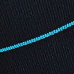 black w/blue stripe