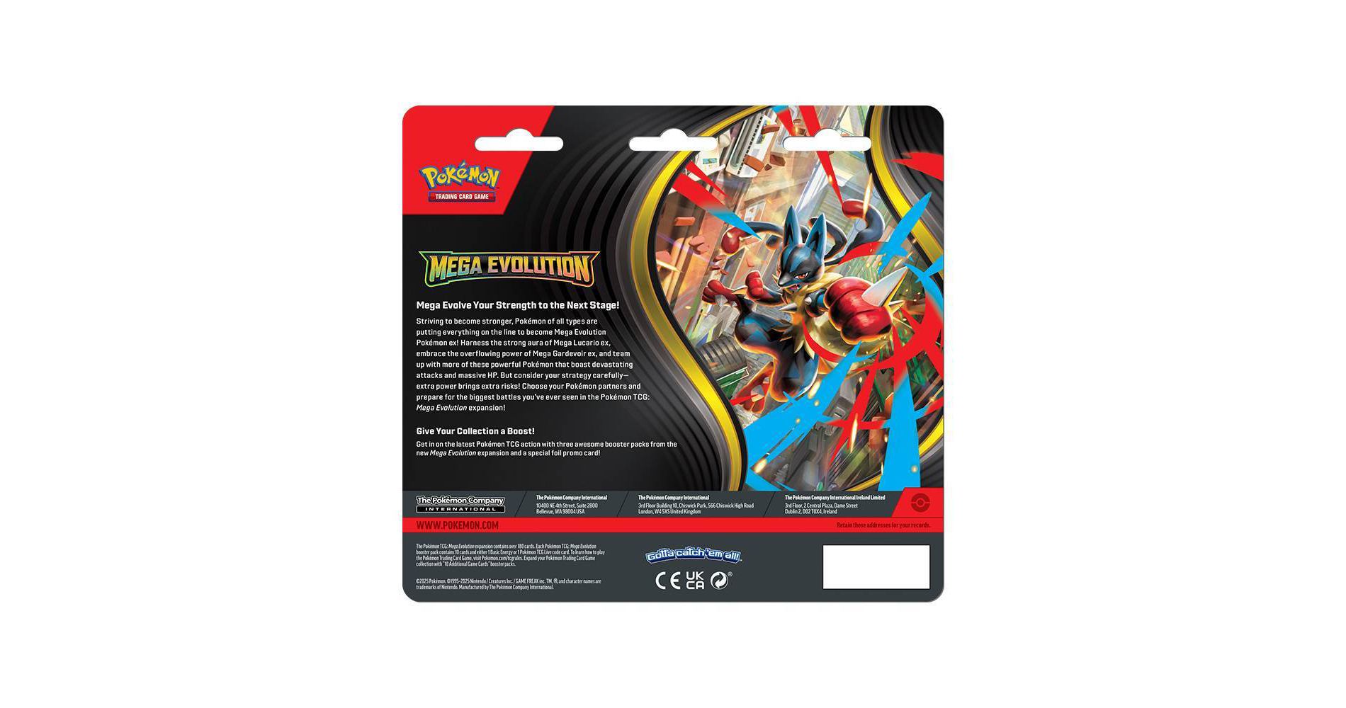 Pokémon Trading Card Game: Mega Evolution Three-Booster Blister- Golduck