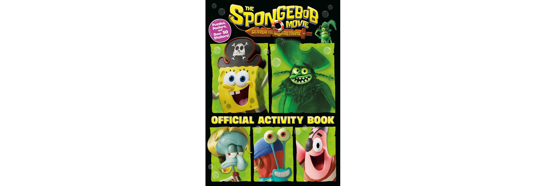SpongeBob Movie Sticker Activity Book (Paperback)