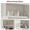 Garvee Tall Storage Cabinet, Farmhouse Large Wood Bookcase, Kitchen Pantry, Bathroom Cabinet with Doors for Dining, Office, Living Room, 70.4" - 3 of 4
