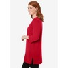 Woman Within Perfect Three-Quarter-Sleeve Scoopneck Tunic - 4 of 4
