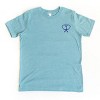 The Juniper Shop Pickleball Paddles Crossed Front And Back Youth Short Sleeve Tee - 3 of 4