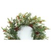Pine Wreath – Plastic Pine with Pinecones – 25 in Diameter – Traditional Holiday Decor – By Melrose - 2 of 3
