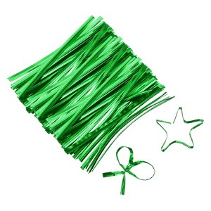 Unique Bargains Reusable Plastic Coated Metallic Durable Twist Ties 800 Pcs - 1 of 4