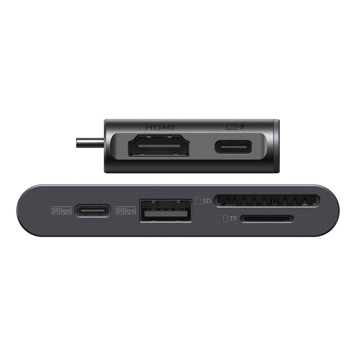 Anker 6in1 USB-C Hub 1 USB-C 1 USB-A 1 HDMI 1 SD card 1 micro SD - thumbnail 2