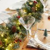 Casafield Artificial Christmas Garland Indoor/Outdoor Holiday Décor - 2 of 4