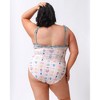 Shell Stripe Ruffle-Strap One-Piece - 3 of 4