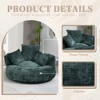Airsurfer High-Back Bean Bag Lounger Chair with 3 Pillows – Lazy Sofa for Adults & Kids, Indoor/Outdoor Gaming Couch for Bedroom or Office - 3 of 4