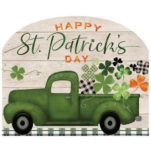 Briarwood Lane St. Patrick's Day Art Sign 8.25x10.25 St Pat's Pickup For St. Patrick's Day Art Sign - 1 of 4