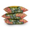 16"x16" Nadar Musa Bin Chicken Australian Native Bird Square Throw Pillow Pink - Deny Designs - 4 of 4