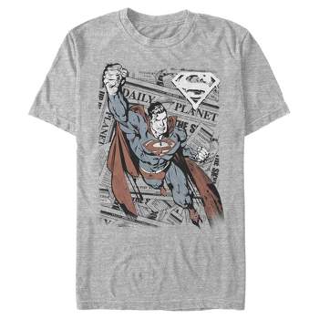 Men's Superman Daily Planet Newspaper T-Shirt