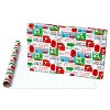 American Greetings 30" 25 sq ft White Kraft Peanuts Comic Strip And Handwritten Note Gift Wrap - 2 of 3