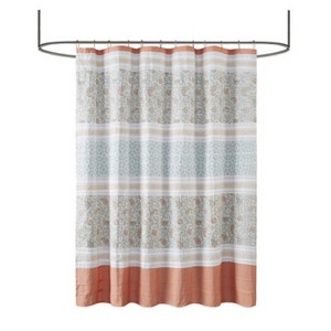 LunaLulinlk Cotton Shower Curtain - 1 of 4
