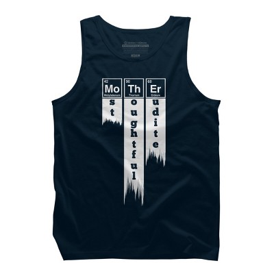 Men's Design By Humans Mother Most Thoughtful Erudite Periodic Table By Yernar Tank Top