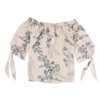 bar III Womens Knot Floral Knit Blouse - 2 of 2