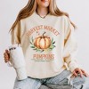 Simply Sage Market Women's Lightweight Garment Dyed Graphic Sweatshirt Harvest Market Pumpkin - 2 of 4